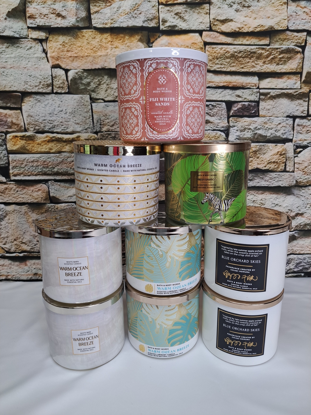 Bath & Body Works Warm Ocean Breeze 3-Wick Candle Created for @delaware200 - Picture 7 of 10